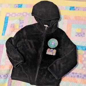 H&M Among Us Black Fleece Hoodie